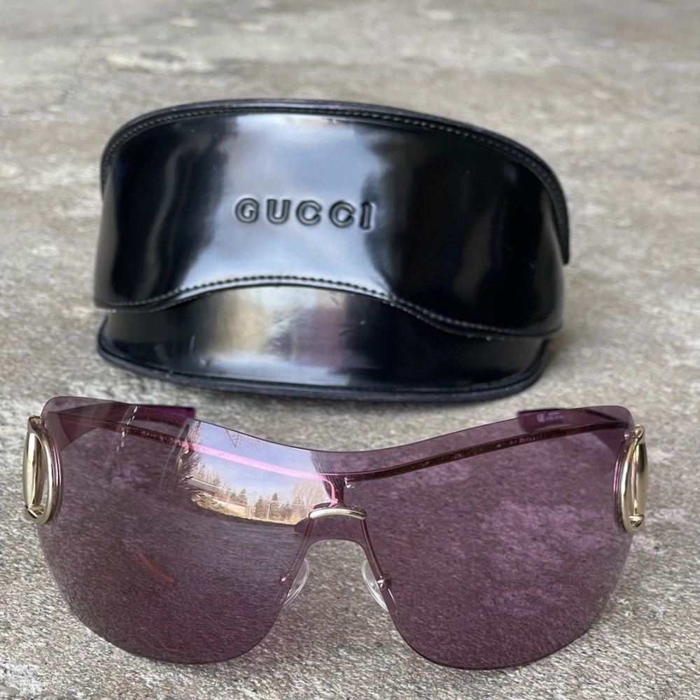 Gucci Purple Sunglasses